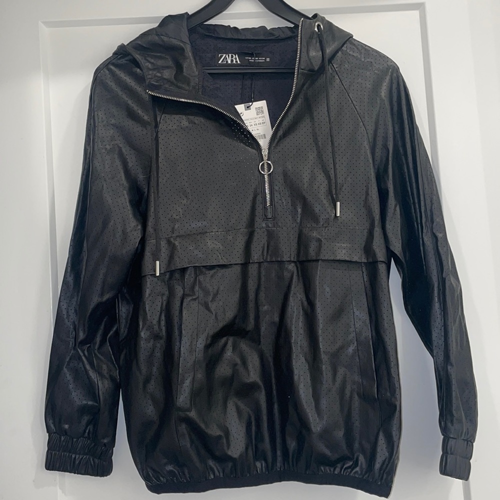 Black Bomber hoodie